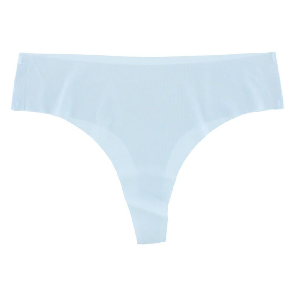 CTM Women's No-Show Smooth Stretch Comfort Thong